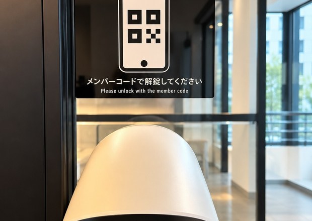 QRコードのオートロック